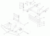 Zerto-Turn Mäher 74213 (Z287L) - Toro Z Master Mower, 62" SFS Side Discharge Deck (SN: 230000001 - 230006000) (2003) Spareparts CASTER AND WHEEL ASSEMBLY