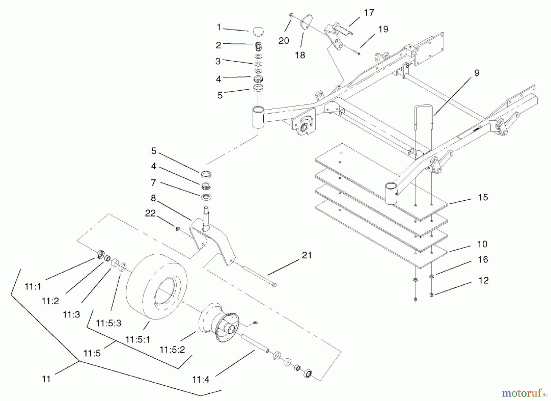  Zerto-Turn Mäher 74213 (Z287L) - Toro Z Master Mower, 62