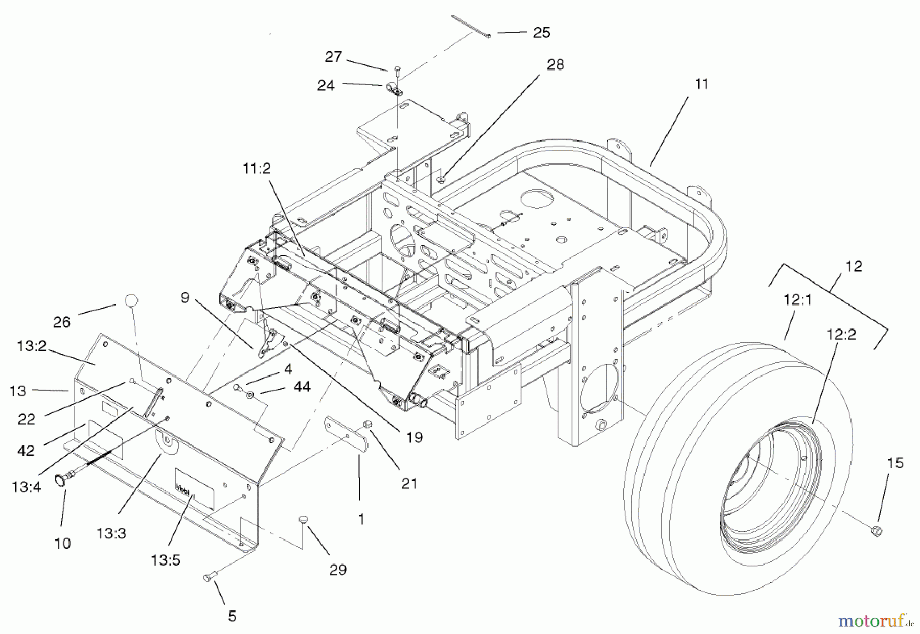  Zerto-Turn Mäher 74213 (Z287L) - Toro Z Master Mower, 62