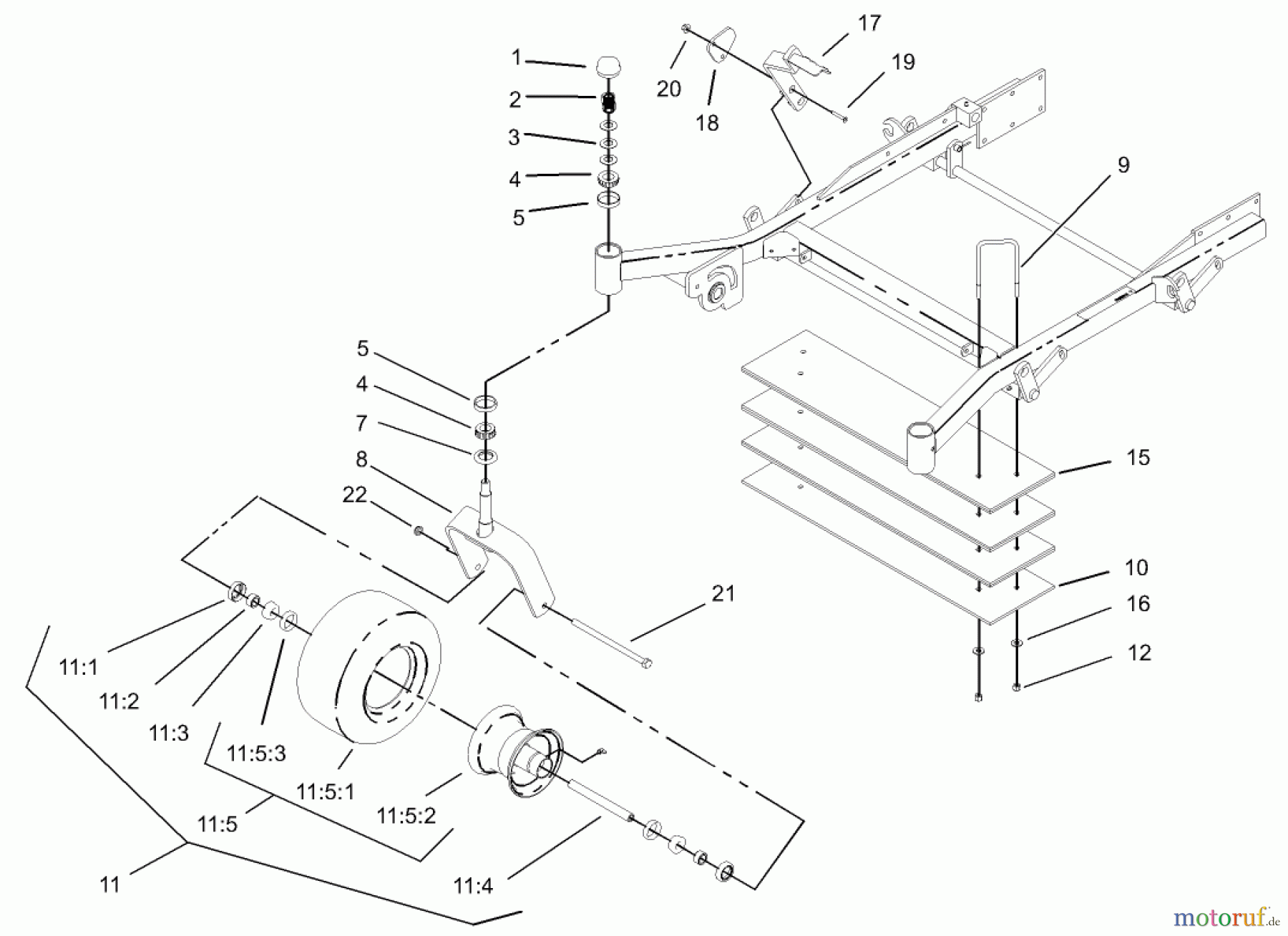  Zerto-Turn Mäher 74213 (Z287L) - Toro Z Master Mower, 62