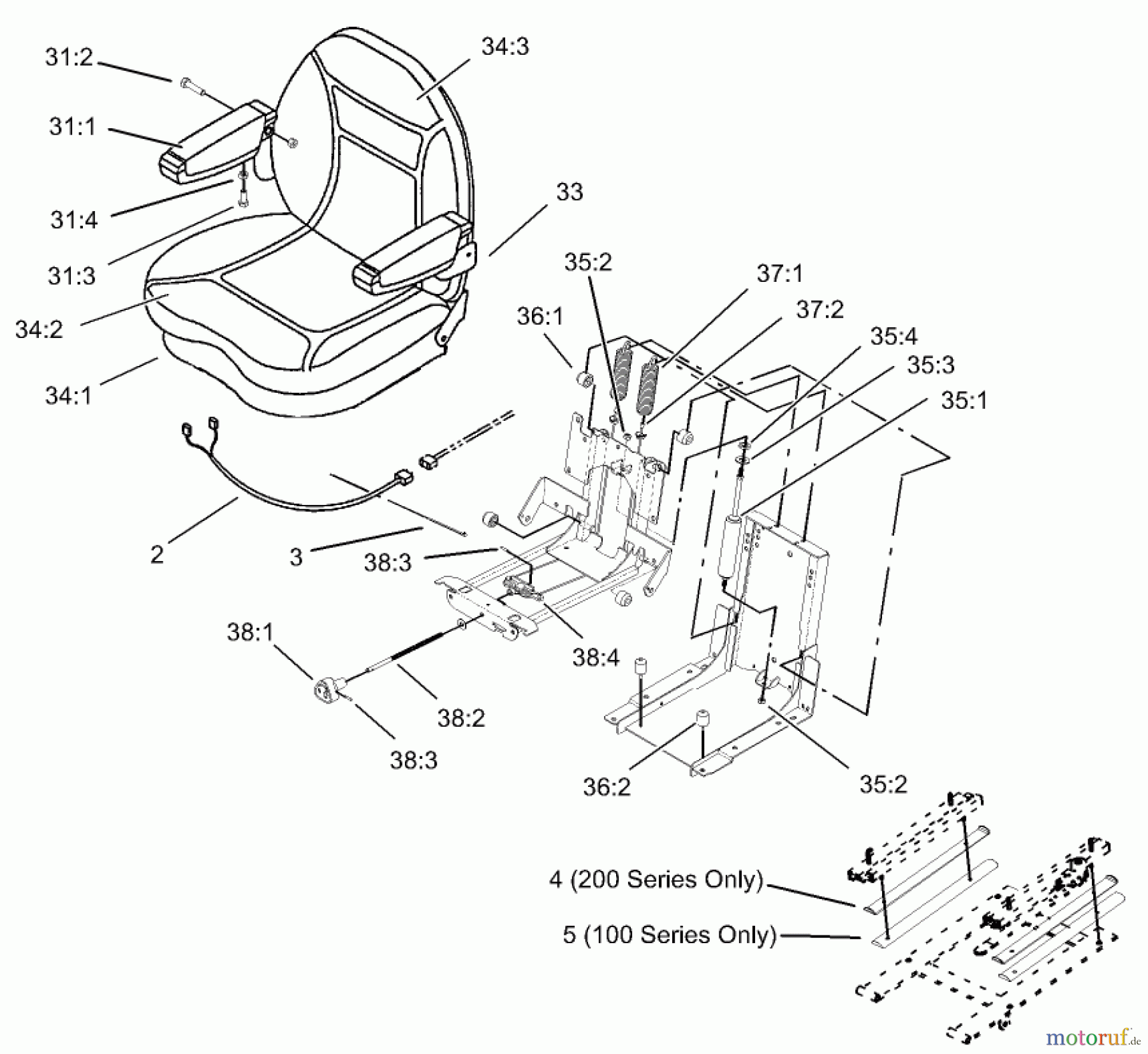  Zerto-Turn Mäher 74236 (Z287L) - Toro Z Master Mower, 62