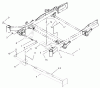 Zerto-Turn Mäher 74236 (Z287L) - Toro Z Master Mower, 62" SFS Side Discharge Deck (SN: 230006001 - 230999999) (2003) Spareparts Z STAND ASSEMBLY