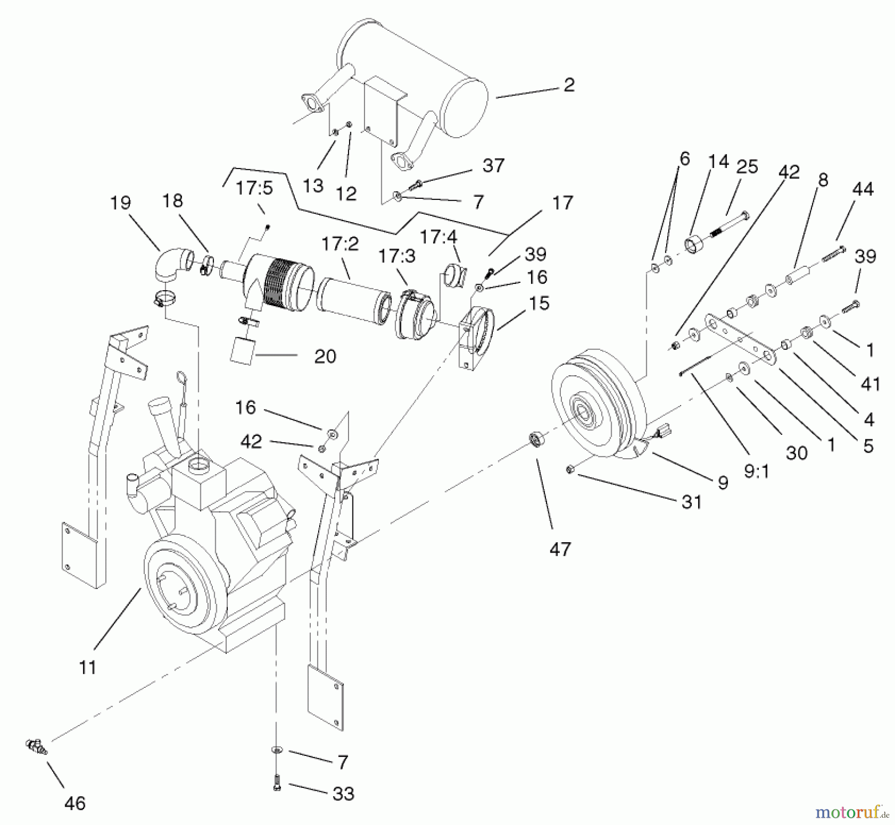  Zerto-Turn Mäher 74214 (Z287L) - Toro Z Master Mower, 72