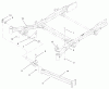 Zerto-Turn Mäher 74214 (Z287L) - Toro Z Master Mower, 72" SFS Side Discharge Deck (SN: 210000001 - 210999999) (2001) Spareparts STAND ASSEMBLY