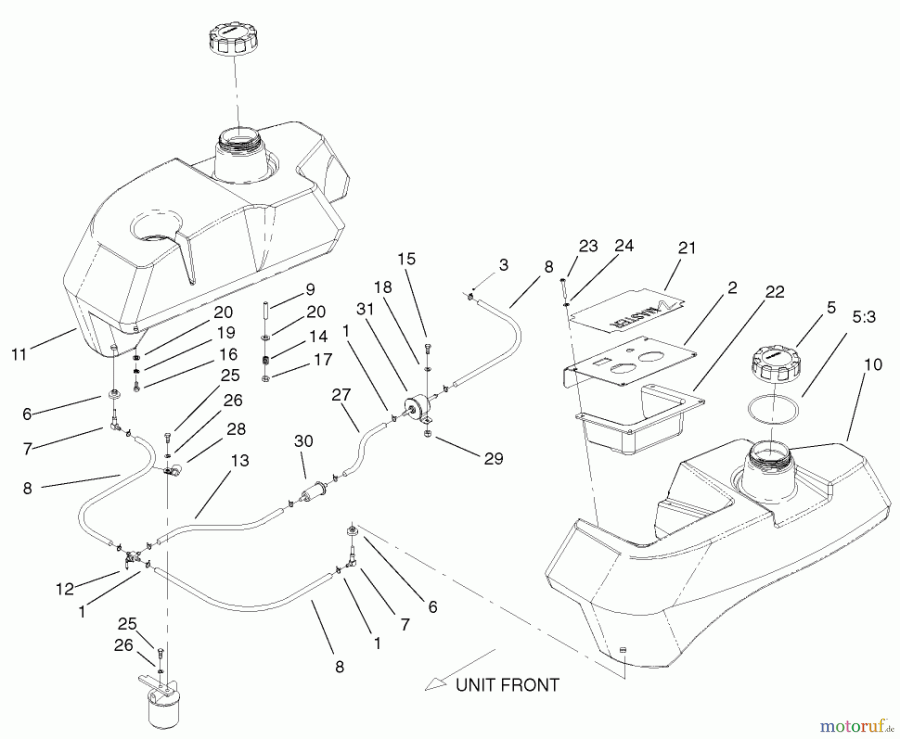  Zerto-Turn Mäher 74214 (Z287L) - Toro Z Master Mower, 72