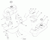 Zerto-Turn Mäher 74214 (Z287L) - Toro Z Master Mower, 72" SFS Side Discharge Deck (SN: 230000001 - 230006000) (2003) Spareparts FUEL SYSTEM ASSEMBLY