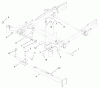 Zerto-Turn Mäher 74214 (Z287L) - Toro Z Master Mower, 72" SFS Side Discharge Deck (SN: 230000001 - 230006000) (2003) Spareparts Z-STAND ASSEMBLY