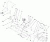 Zerto-Turn Mäher 74219 (Z256) - Toro Z Master Mower, 72" SFS Side Discharge Deck (SN: 200000001 - 200999999) (2000) Spareparts CONTROL PANEL ASSEMBLY