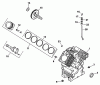 Zerto-Turn Mäher 74219 (Z256) - Toro Z Master Mower, 72" SFS Side Discharge Deck (SN: 200000001 - 200999999) (2000) Spareparts GROUP 2-CRANKCASE (CH26S 78511 KOHLER)