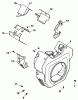 Zerto-Turn Mäher 74219 (Z256) - Toro Z Master Mower, 72" SFS Side Discharge Deck (SN: 200000001 - 200999999) (2000) Spareparts GROUP 6-BLOWER HOUSING & BAFFLES (CH26S 78511 KOHLER)