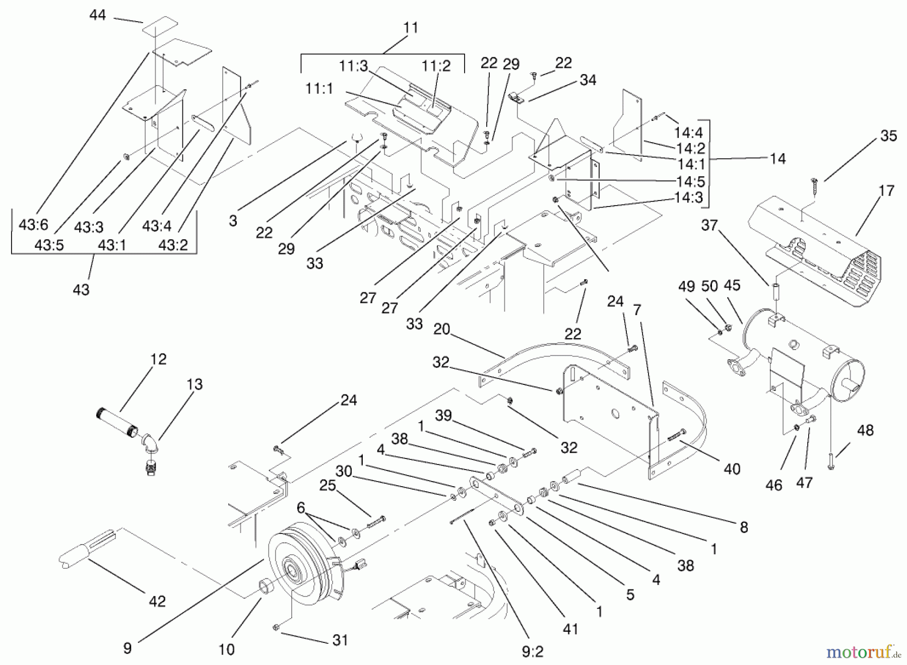  Zerto-Turn Mäher 74219 (Z256) - Toro Z Master Mower, 72