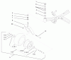 Zerto-Turn Mäher 74225 (Z253) - Toro Z Master Mower, 62" SFS Side Discharge Deck (SN: 210002101 - 210999999) (2001) Spareparts CASTER AND WHEEL ASSEMBLY