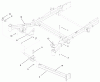 Zerto-Turn Mäher 74225 (Z253) - Toro Z Master Mower, 62" SFS Side Discharge Deck (SN: 210002101 - 210999999) (2001) Spareparts STAND ASSEMBLY