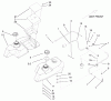 Zerto-Turn Mäher 74225 (Z253) - Toro Z Master Mower, 62" SFS Side Discharge Deck (SN: 210002101 - 210999999) (2001) Spareparts TANK AND FUEL LINE ASSEMBLY