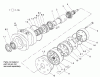 Compact Utility Attachments 23102 - Toro Soil Cultivator, Compact Utility Loaders (SN: 310000001 - 310999999) (2010) Spareparts HYDRAULIC MOTOR ASSEMBLY NO. 105-4573