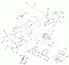 Zerto-Turn Mäher 74226 (Z255) - Toro Z Master Mower, 62" SFS Side Discharge Deck (SN: 210000001 - 210002100) (2001) Spareparts BRAKE AND WHEEL HUB ASSEMBLY