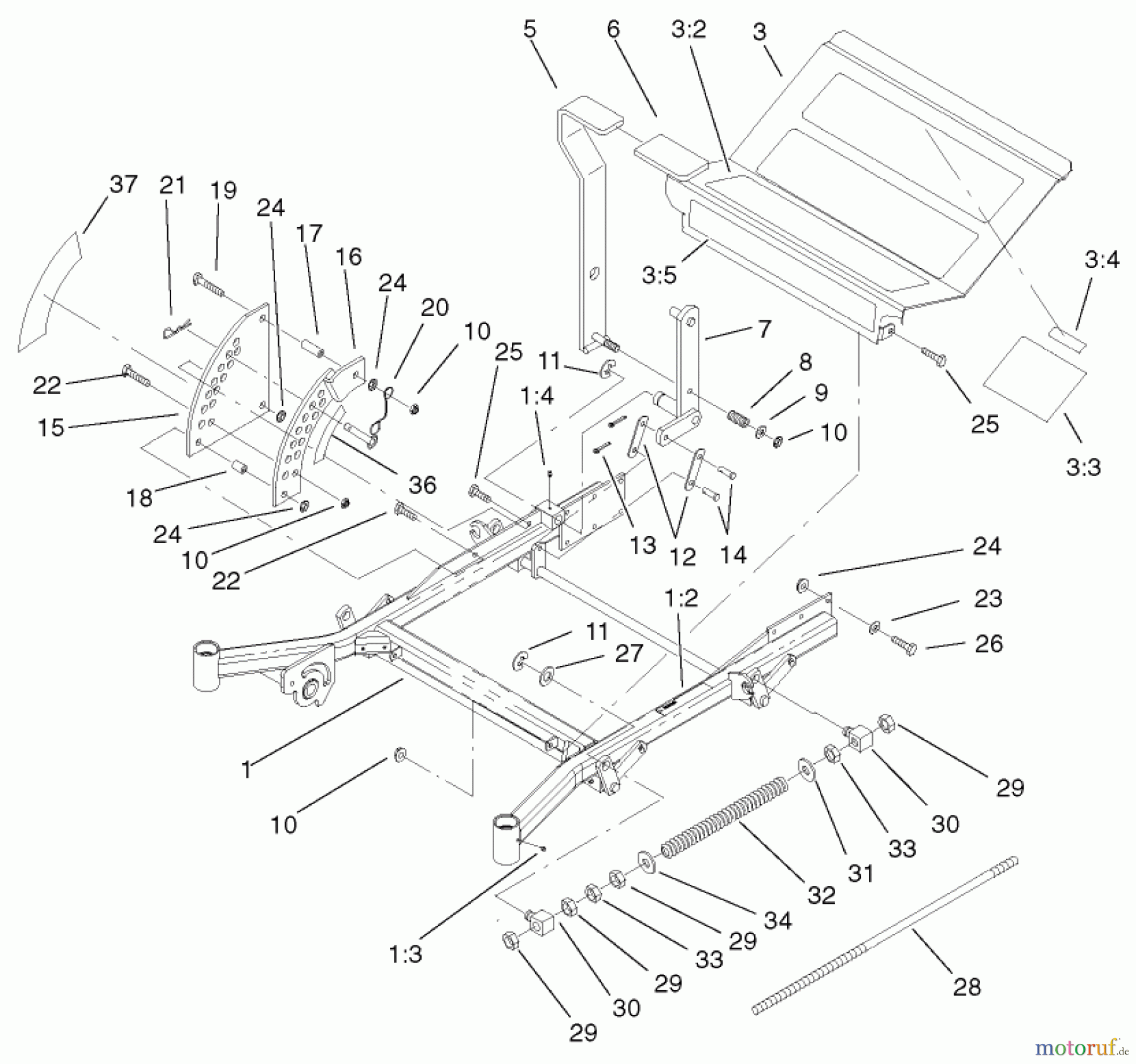  Zerto-Turn Mäher 74226 (Z255) - Toro Z Master Mower, 62