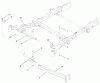 Zerto-Turn Mäher 74226 (Z255) - Toro Z Master Mower, 62" SFS Side Discharge Deck (SN: 210000001 - 210002100) (2001) Spareparts STAND ASSEMBLY