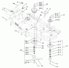 Zerto-Turn Mäher 74226 (Z255) - Toro Z Master Mower, 62" SFS Side Discharge Deck (SN: 210002101 - 210999999) (2001) Spareparts SPINDLE AND PULLEY ASSEMBLY
