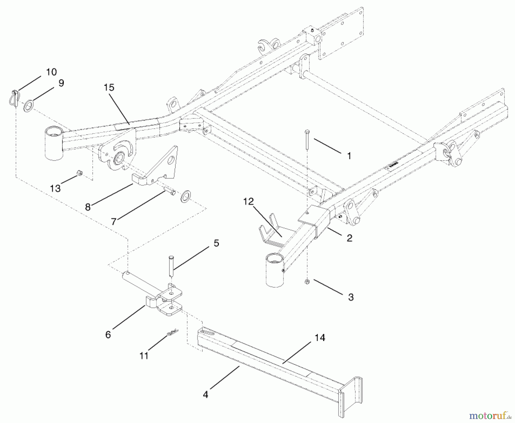  Zerto-Turn Mäher 74226 (Z255) - Toro Z Master Mower, 62