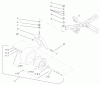 Zerto-Turn Mäher 74228 (Z255) - Toro Z Master Mower, 52" SFS Side Discharge Deck (SN: 210000001 - 210999999) (2001) Spareparts CASTER AND WHEEL ASSEMBLY
