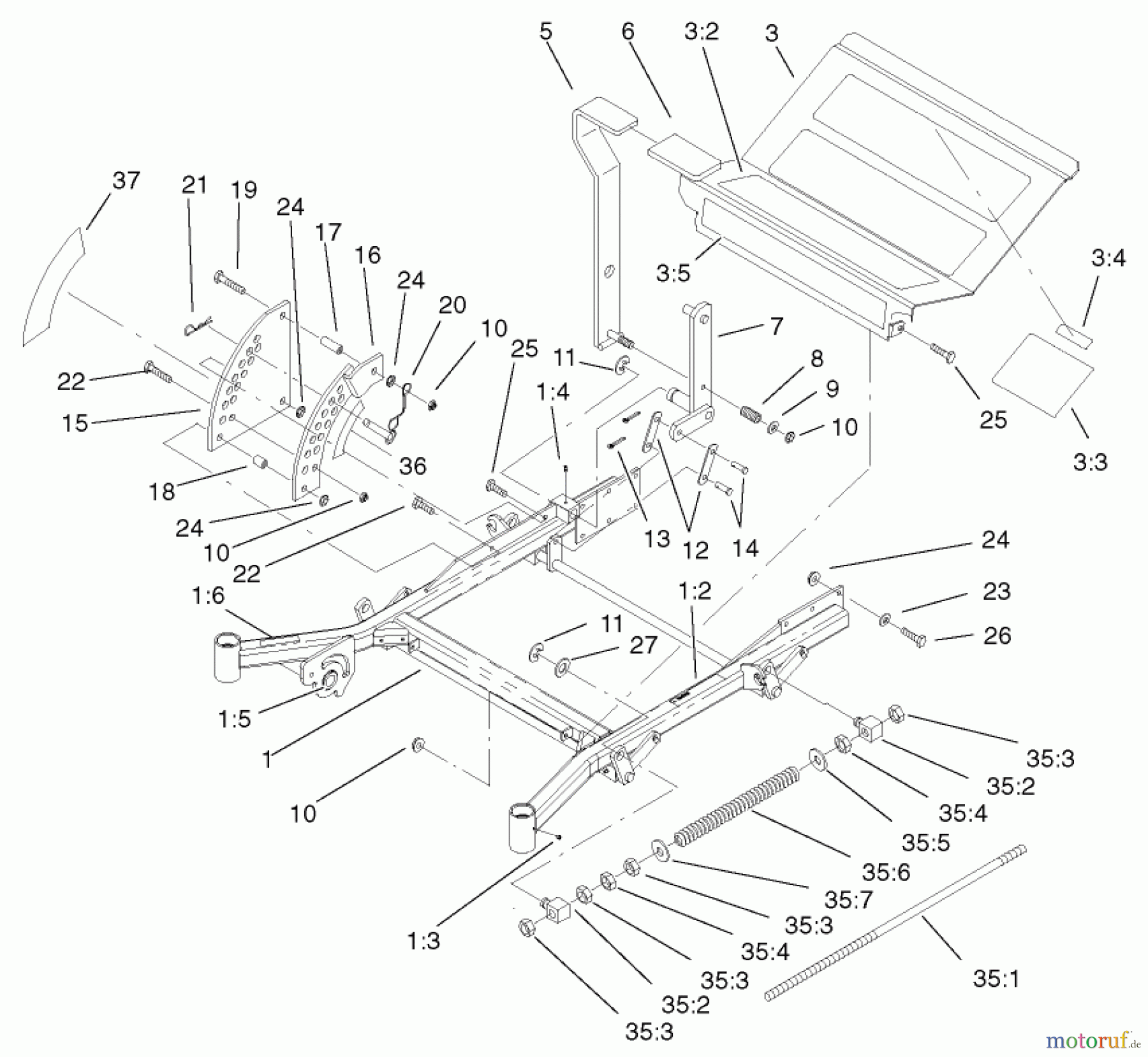  Zerto-Turn Mäher 74228 (Z255) - Toro Z Master Mower, 52