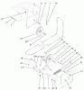 Zerto-Turn Mäher 74228 (Z255) - Toro Z Master Mower, 52" SFS Side Discharge Deck (SN: 210000001 - 210999999) (2001) Spareparts IDLER ASSEMBLY