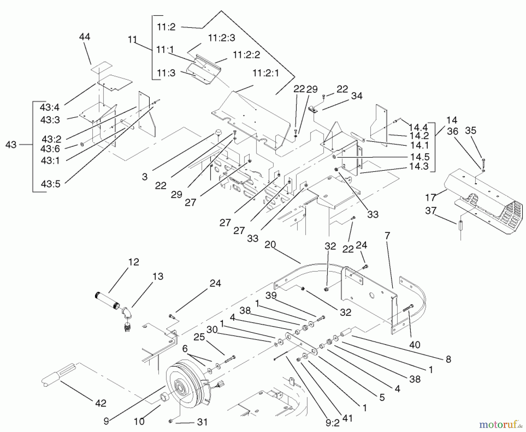  Zerto-Turn Mäher 74228 (Z255) - Toro Z Master Mower, 52