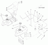 Zerto-Turn Mäher 74228 (Z255) - Toro Z Master Mower, 52" SFS Side Discharge Deck (SN: 210000001 - 210999999) (2001) Spareparts TANK AND FUEL LINE ASSEMBLY