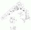 Zerto-Turn Mäher 74228 (Z255) - Toro Z Master Mower, 52" SFS Side Discharge Deck (SN: 220000001 - 220999999) (2002) Spareparts GROUP 10-AIR INTAKE/FILTRATION ASSEMBLY KOHLER CH25S-68695