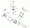 Zerto-Turn Mäher 74228 (Z255) - Toro Z Master Mower, 52" SFS Side Discharge Deck (SN: 220000001 - 220999999) (2002) Spareparts GROUP 4-HEAD/VALVE/BREATHER ASSEMBLY KOHLER CH25S-68695