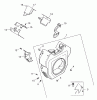 Zerto-Turn Mäher 74228 (Z255) - Toro Z Master Mower, 52" SFS Side Discharge Deck (SN: 220000001 - 220999999) (2002) Spareparts GROUP 6-BLOWER HOUSING AND BAFFLE ASSEMBLY KOHLER CH25S-68695