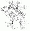 Zerto-Turn Mäher 74232 (Z257) - Toro Z Master Mower, 72" SFS Side Discharge Deck (SN: 230006001 - 230999999) (2003) Spareparts SPINDLE AND PULLEY ASSEMBLY