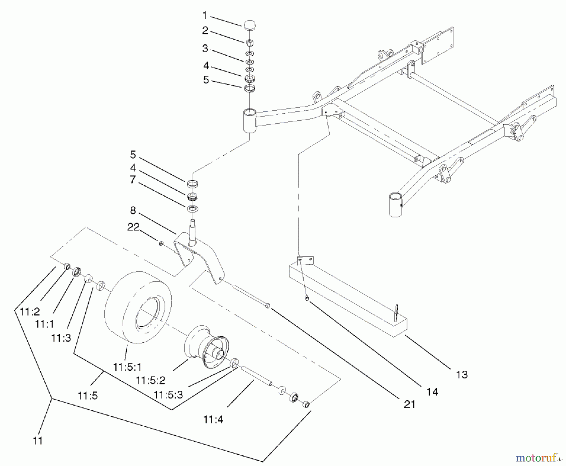  Zerto-Turn Mäher 74233 (Z200) - Toro Z Master Mower, 52