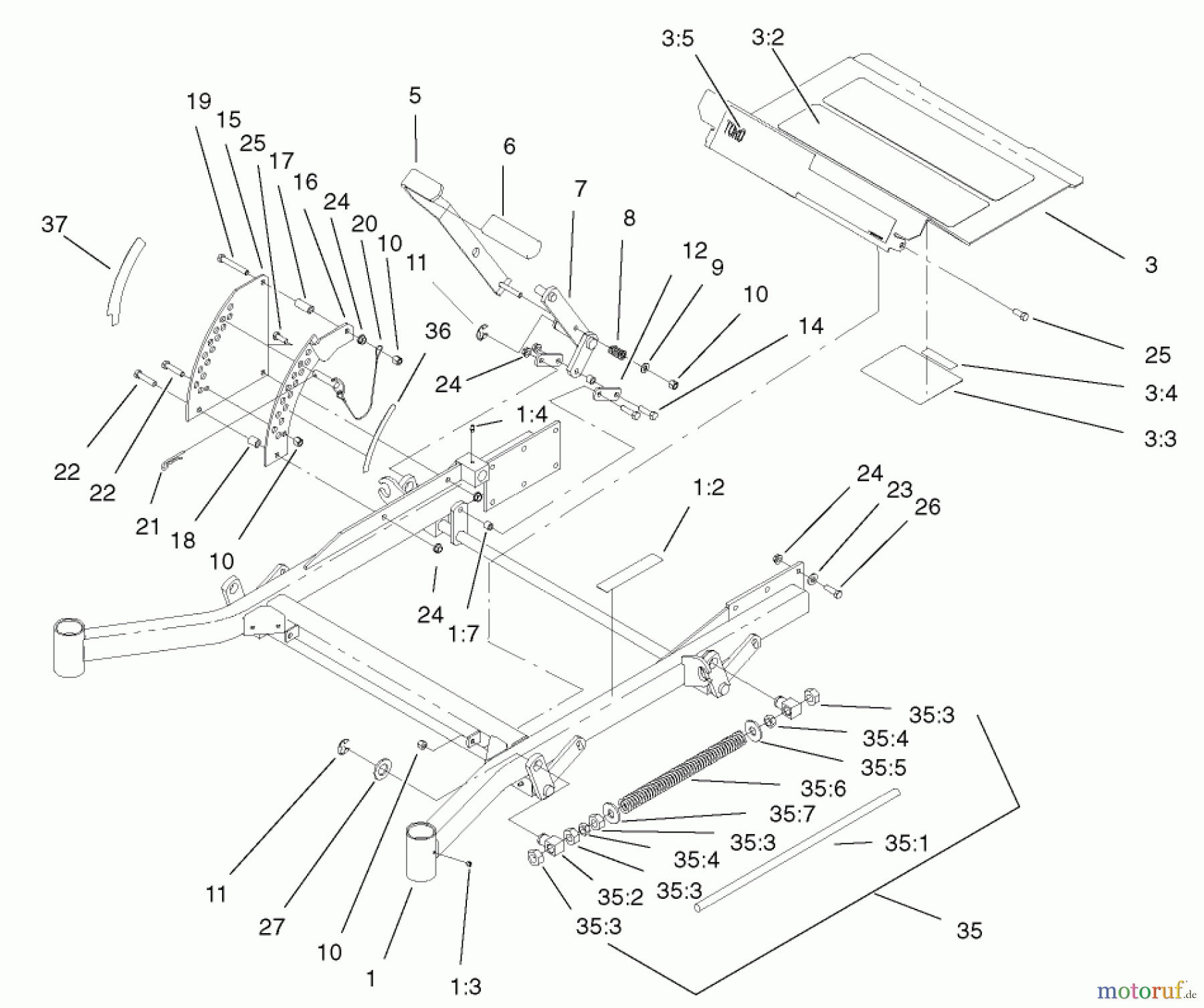  Zerto-Turn Mäher 74233 (Z200) - Toro Z Master Mower, 52