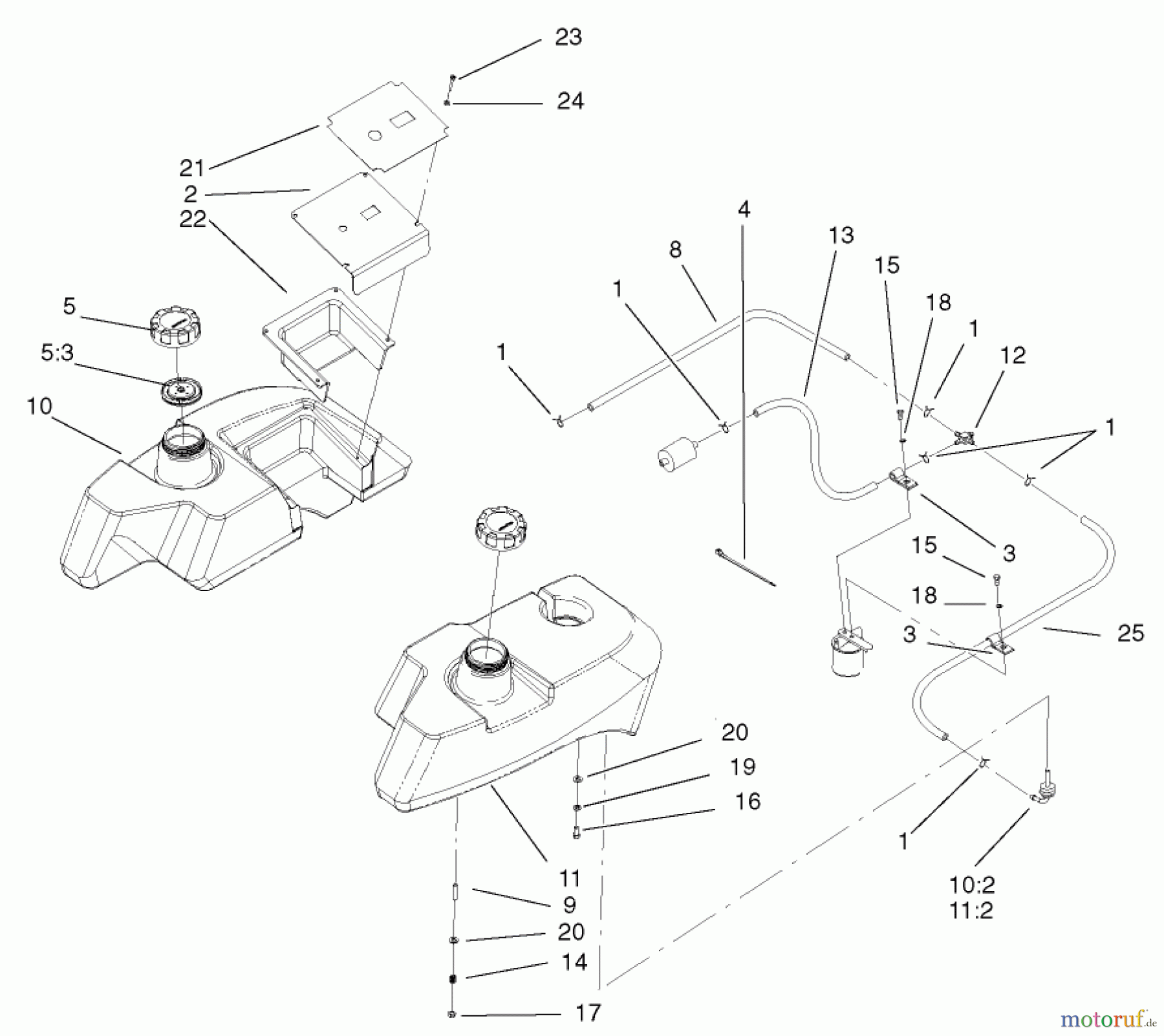  Zerto-Turn Mäher 74233 (Z200) - Toro Z Master Mower, 52