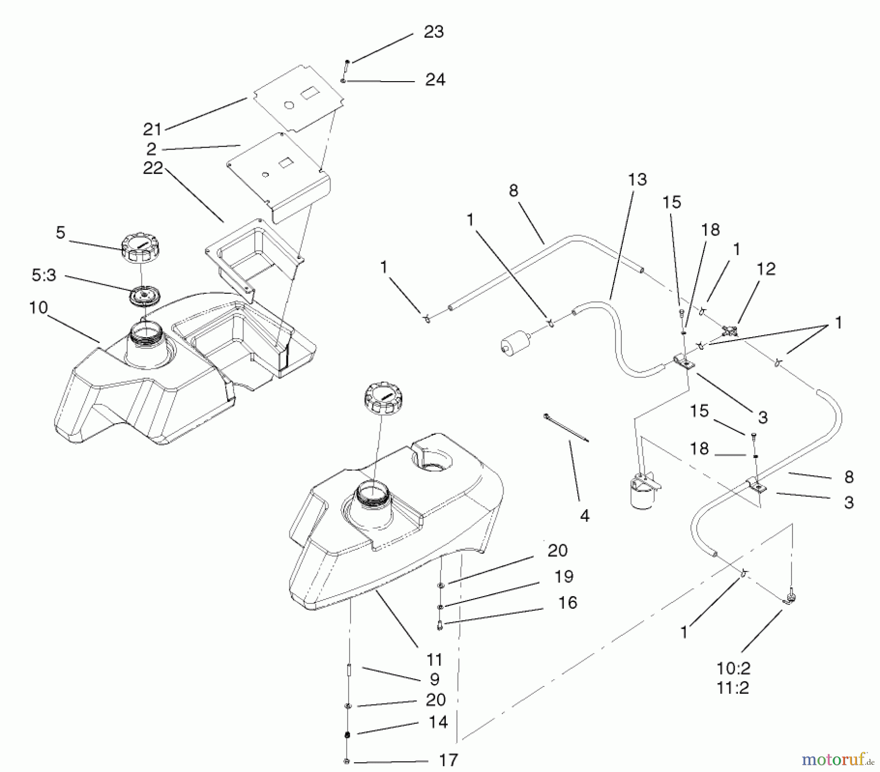  Zerto-Turn Mäher 74234 (Z255) - Toro Z Master Mower, 62