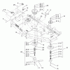 Zerto-Turn Mäher 74234 (Z255) - Toro Z Master Mower, 62" SFS Side Discharge Deck (SN: 220000001 - 220999999) (2002) Spareparts SPINDLE AND PULLEY ASSEMBLY