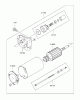 Zerto-Turn Mäher 74234 (Z255) - Toro Z Master Mower, 62" SFS Side Discharge Deck (SN: 220000001 - 220999999) (2002) Spareparts STARTER ASSEMBLY KAWASAKI FH721D-AS05