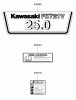 Zerto-Turn Mäher 74234 (Z255) - Toro Z Master Mower, 62" SFS Side Discharge Deck (SN: 230006001 - 230999999) (2003) Spareparts LABEL ASSEMBLY KAWASAKI FH721D-AS05