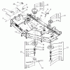 Zerto-Turn Mäher 74234 (Z255) - Toro Z Master Mower, 62" SFS Side Discharge Deck (SN: 230006001 - 230999999) (2003) Spareparts SPINDLE AND PULLEY ASSEMBLY