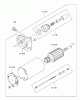 Zerto-Turn Mäher 74234 (Z255) - Toro Z Master Mower, 62" SFS Side Discharge Deck (SN: 230006001 - 230999999) (2003) Spareparts STARTER ASSEMBLY KAWASAKI FH721D-AS05