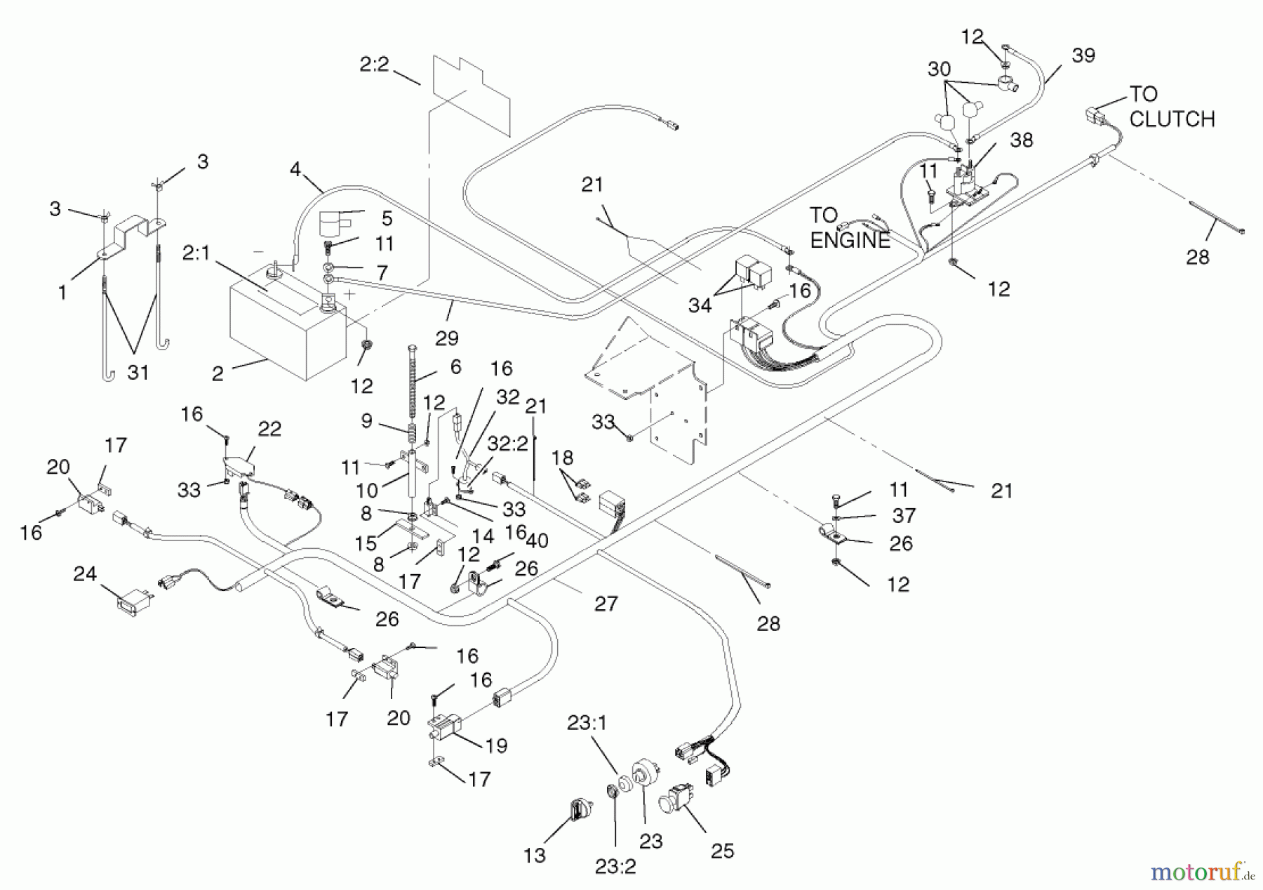  Zerto-Turn Mäher 74235 (Z255) - Toro Z Master Mower, 72