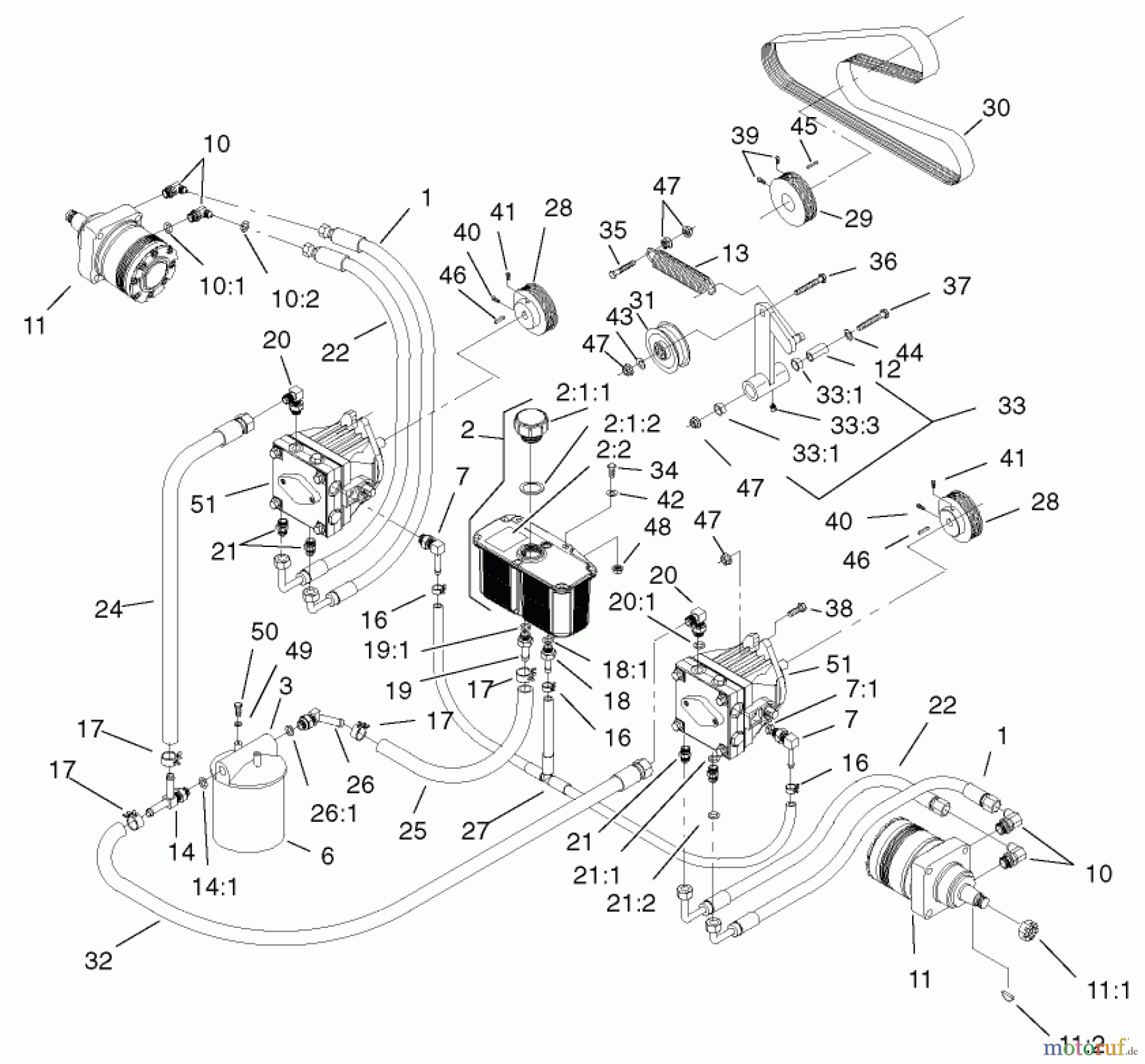  Zerto-Turn Mäher 74235 (Z255) - Toro Z Master Mower, 72