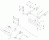Zerto-Turn Mäher 74236 (Z287L) - Toro Z Master Mower, 62" SFS Side Discharge Deck (SN: 220000001 - 220999999) (2002) Spareparts CASTER AND WHEEL ASSEMBLY