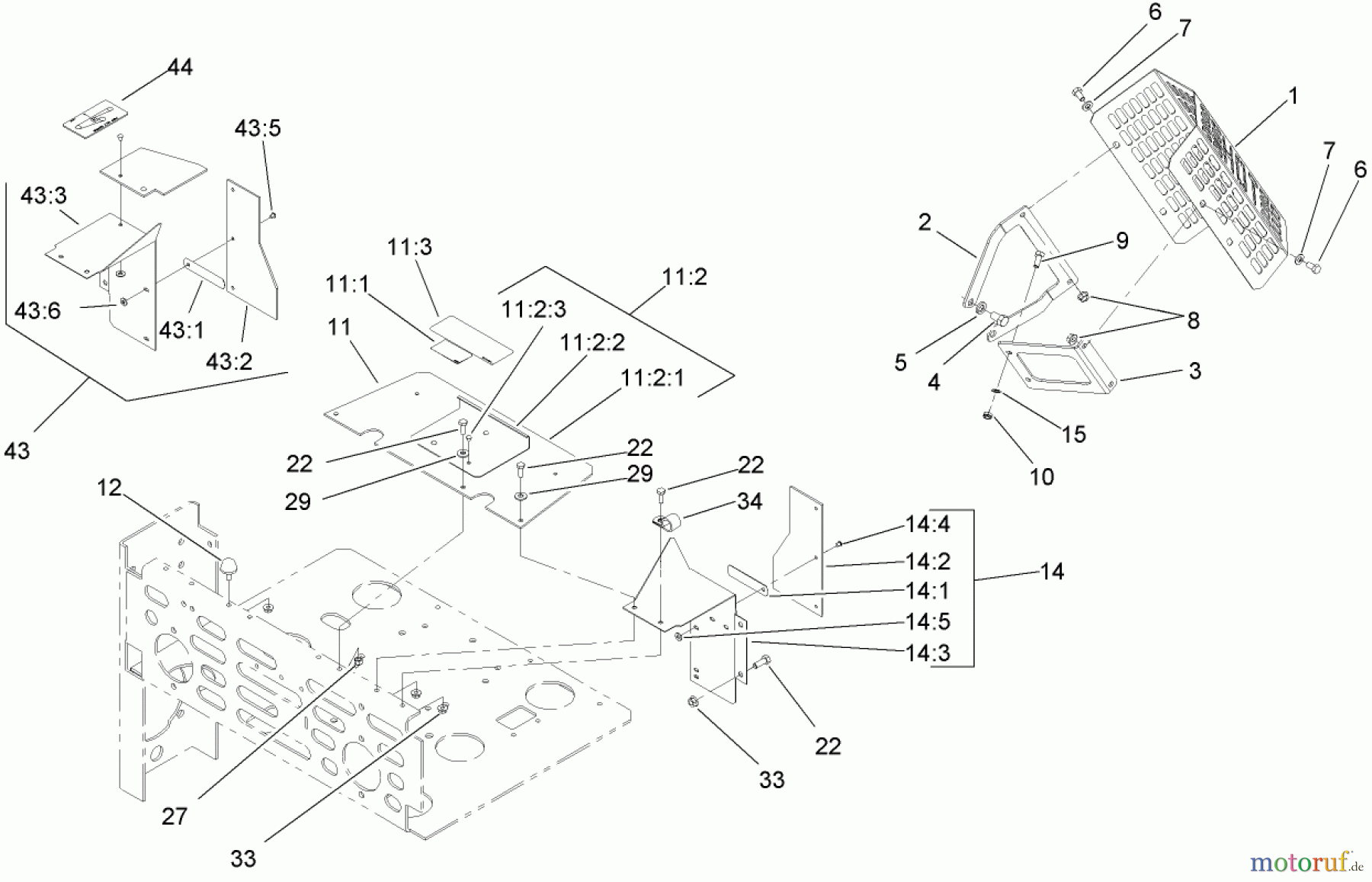  Zerto-Turn Mäher 74237 (Z528) - Toro Z Master Mower, 52