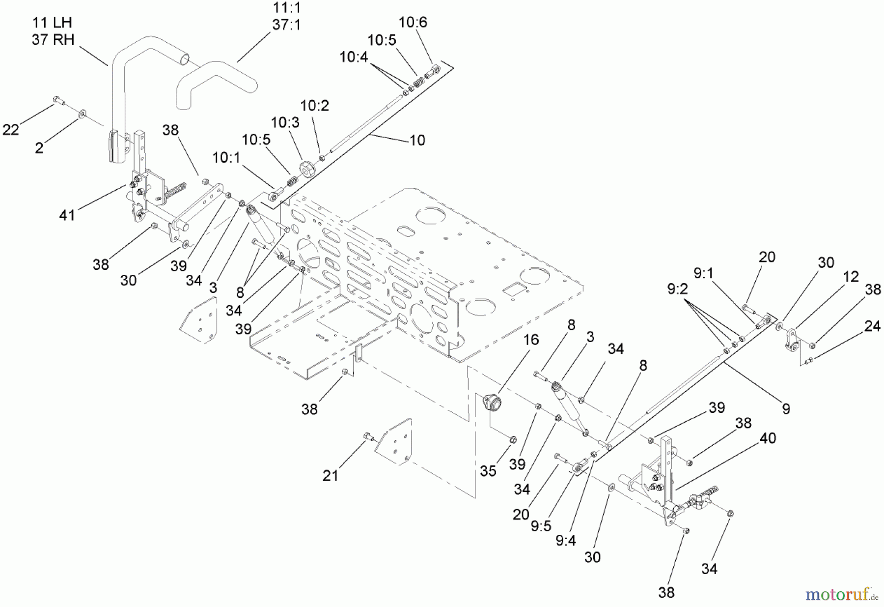  Zerto-Turn Mäher 74237 (Z528) - Toro Z Master Mower, 52