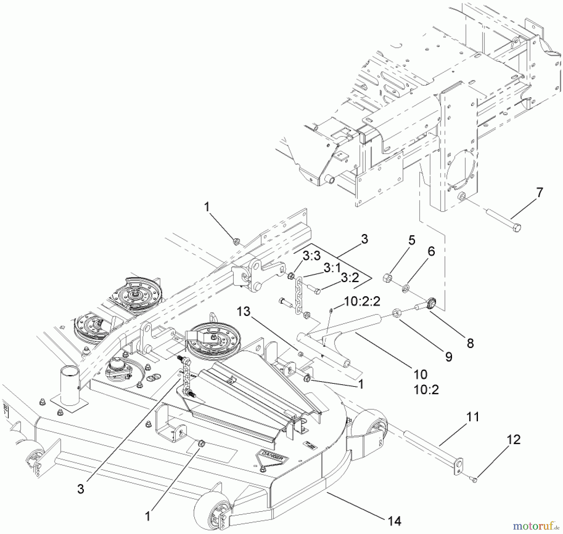  Zerto-Turn Mäher 74237CP (Z528) - Toro Z Master Mower, 52