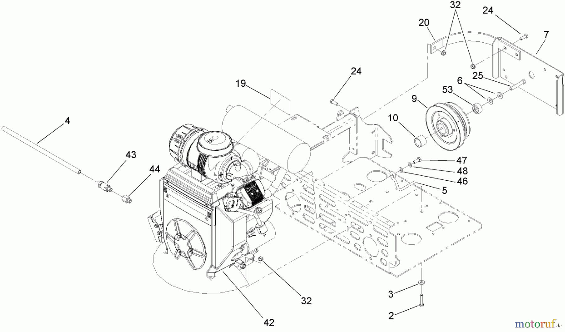  Zerto-Turn Mäher 74237CP (Z528) - Toro Z Master Mower, 52