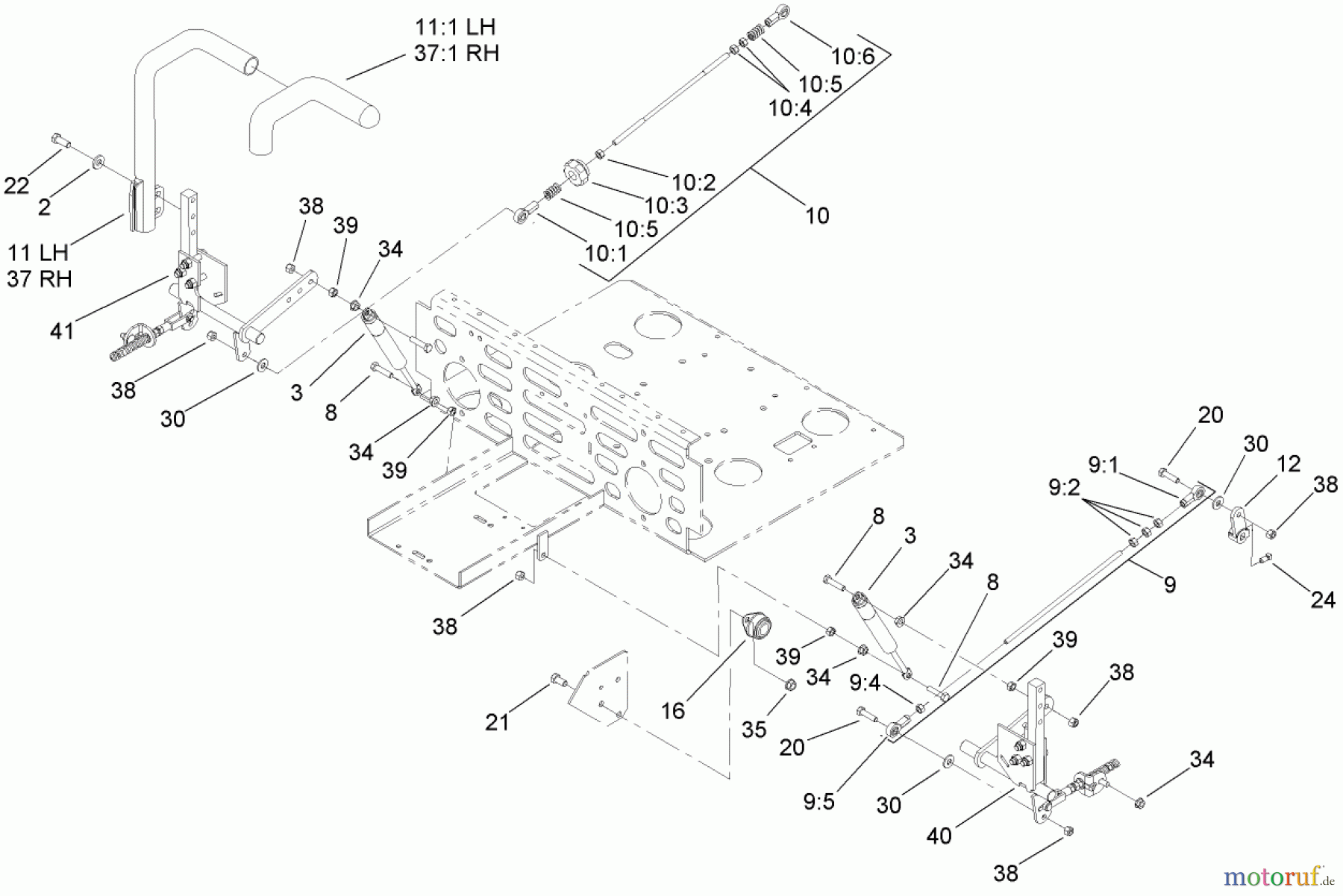  Zerto-Turn Mäher 74237CP (Z528) - Toro Z Master Mower, 52